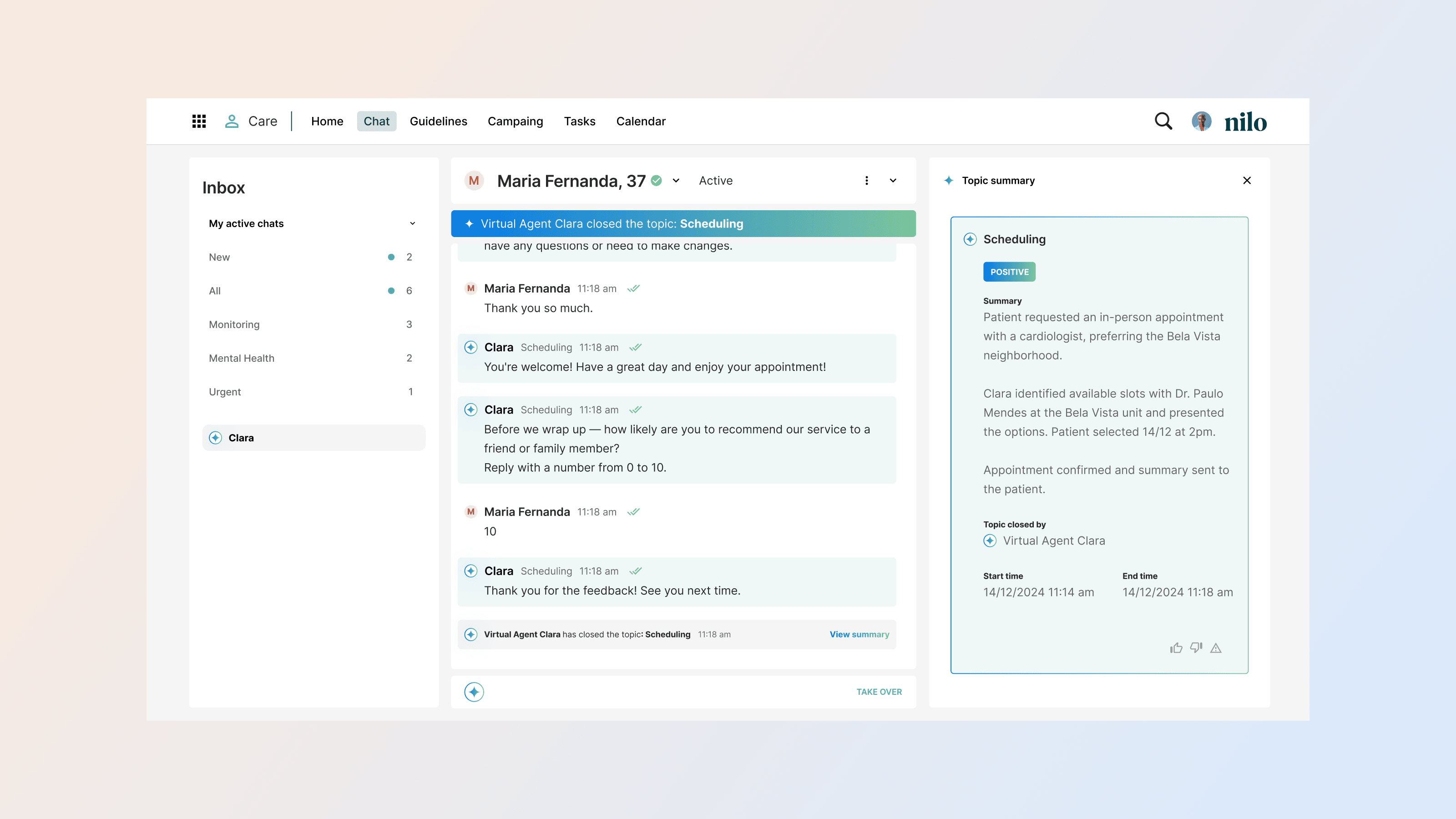 Nilo Chat case study hero