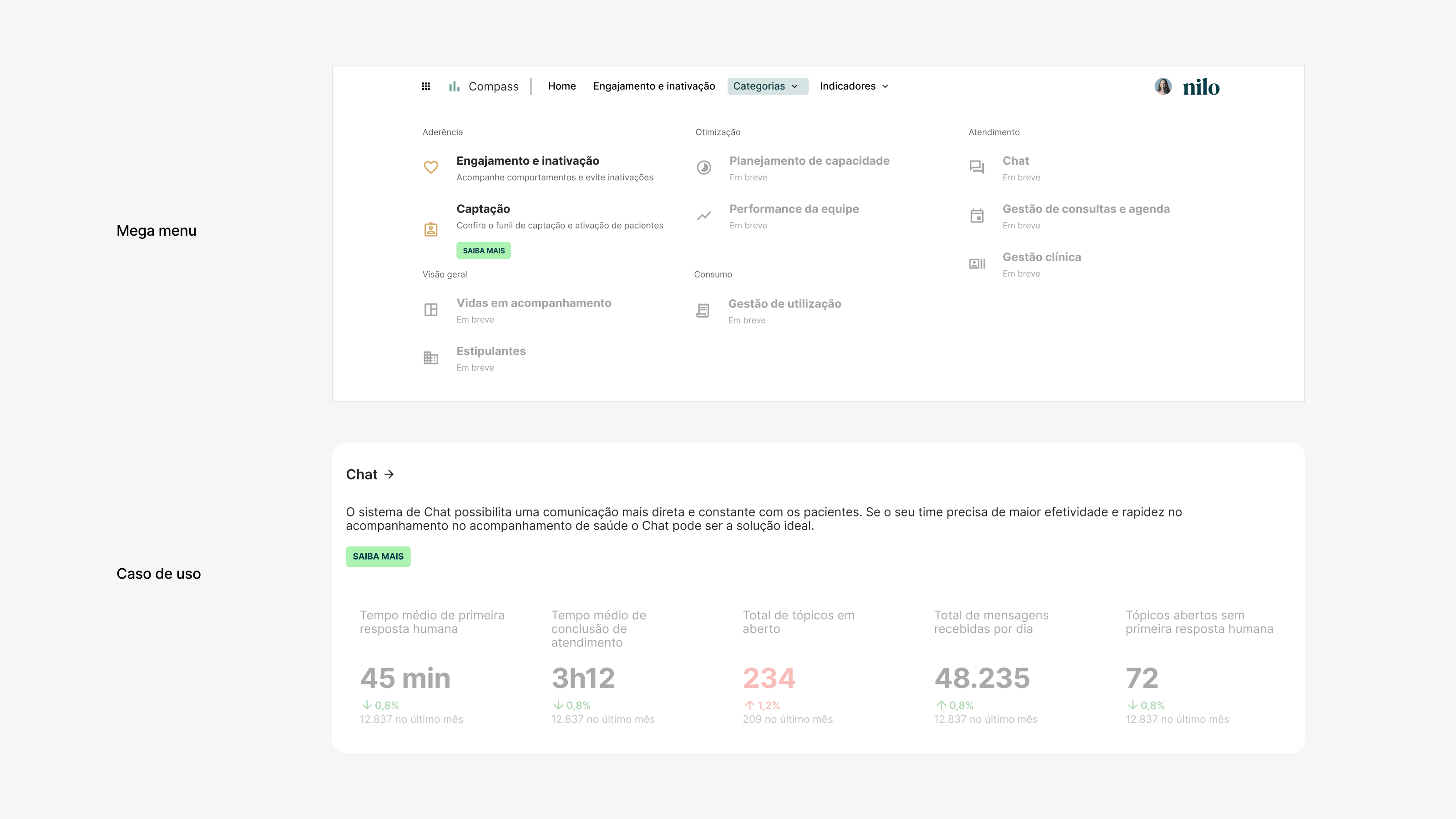 Inactive module upsell design